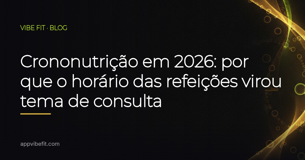Crononutrição em 2026: por que o horário das refeições virou tema de consulta