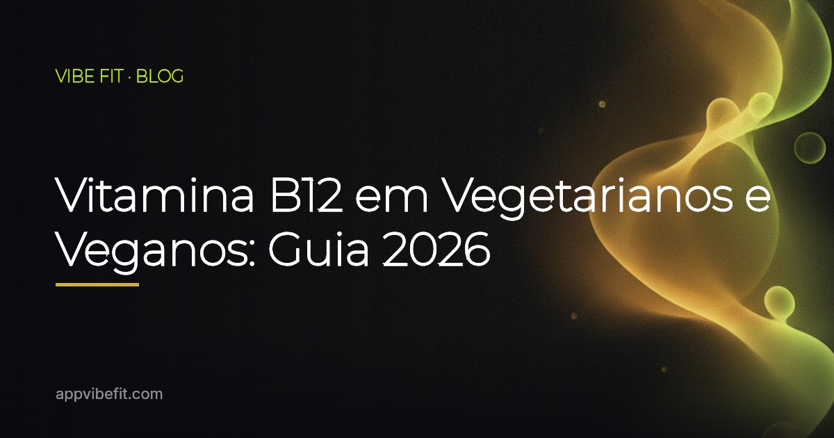 Vitamina B12 em Vegetarianos e Veganos: Guia 2026